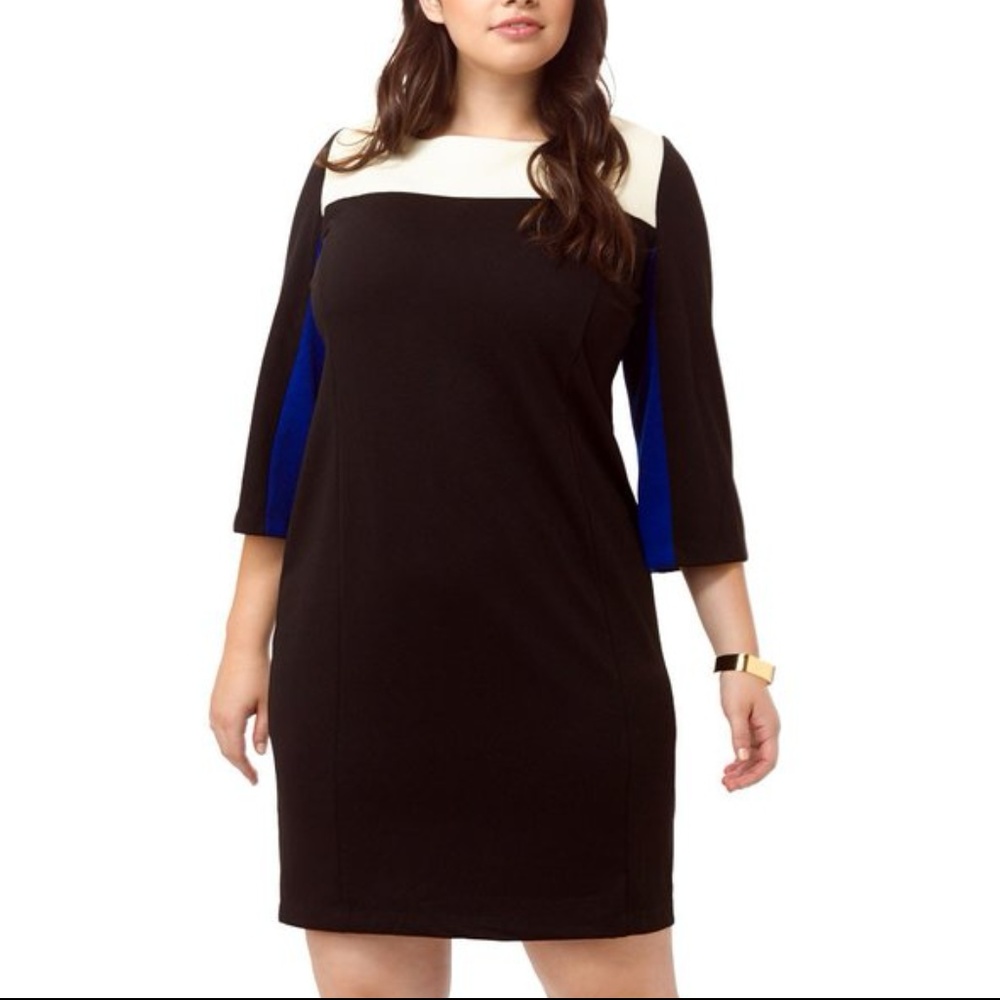 Colorblock Dress